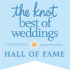 The Knot Best of Weddings award